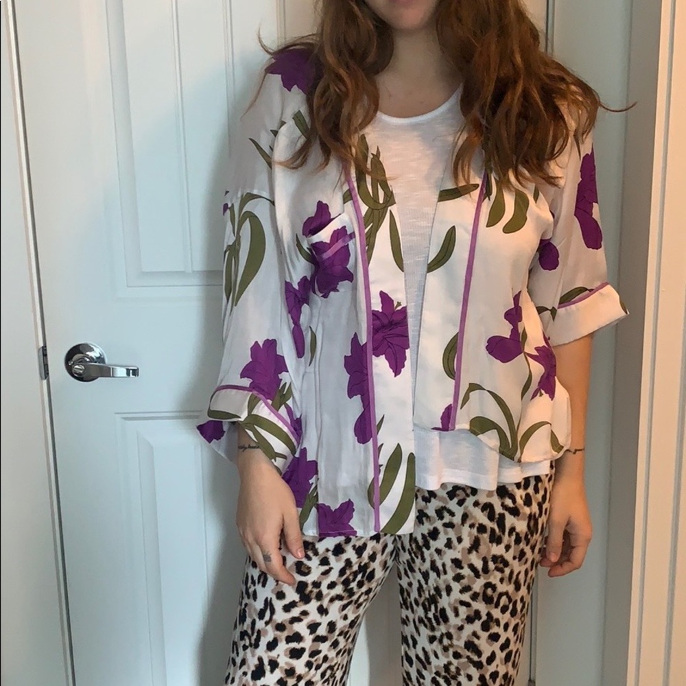 Silk kimono